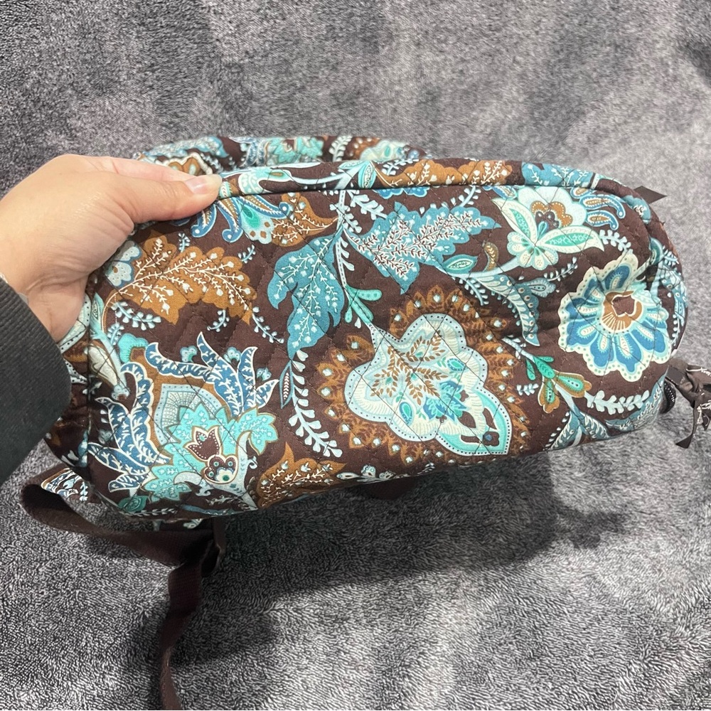 Vintage Vera Bradley Java Paisley pattern backpac… - image 13